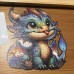 Holzpuzzle Drache 2025