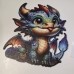 Holzpuzzle Drache 2025