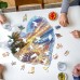 Holzpuzzle Strandherz
