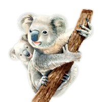 Holzpuzzle Koalabär